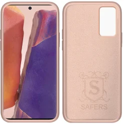 Samsung Galaxy Note 20 - Silikon Case mit Mikrofaser-Innenseite