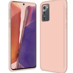 Samsung Galaxy Note 20 - Silikon Case mit Mikrofaser-Innenseite