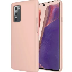 Samsung Galaxy Note 20 - Silikon Case mit Mikrofaser-Innenseite