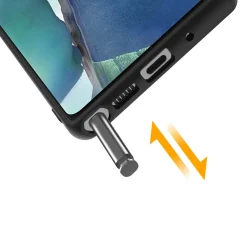 Samsung Galaxy Note 20 - Slim Silikon Backcover Schwarz