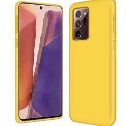 Samsung Galaxy Note 20 Ultra - Silikon Case mit Mikrofaser-Innenseite