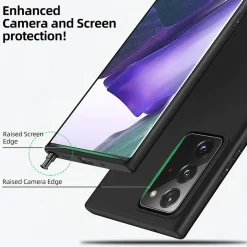 Samsung Galaxy Note 20 Ultra - Slim Silikon Backcover Schwarz