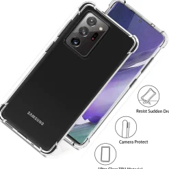 Samsung Galaxy Note 20 Ultra - Stoßfestes Clear Case