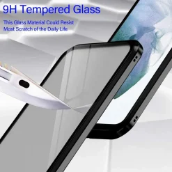 Samsung Galaxy S22 - 360° Glas Hülle mit Rundumschutz
