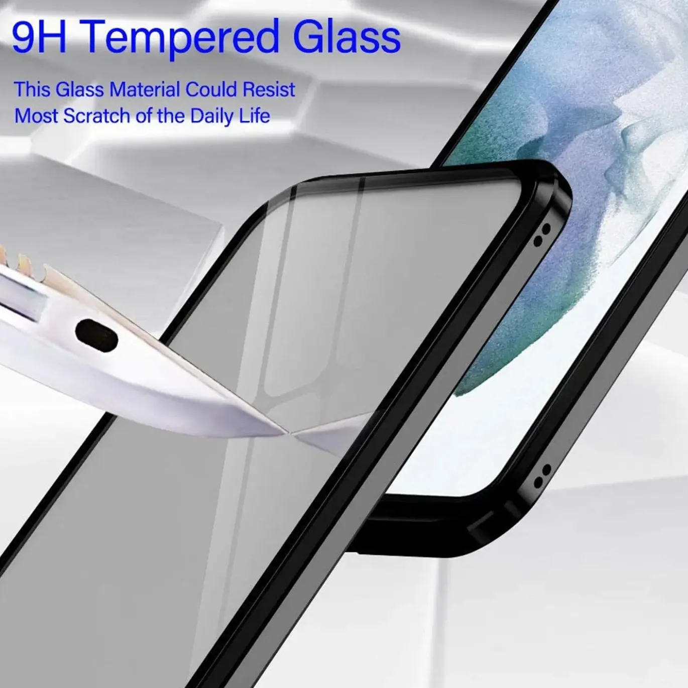 Samsung Galaxy S21 - 360° Glas Hülle mit Rundumschutz