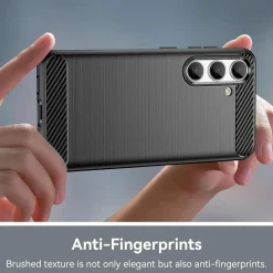 Samsung Galaxy S24 - Carbon Case Hülle, stoßfest