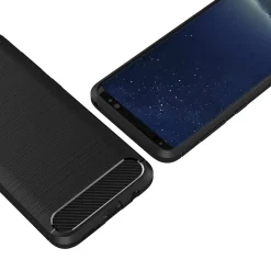 Samsung Galaxy S8 - Carbon Case Hülle, stoßfest