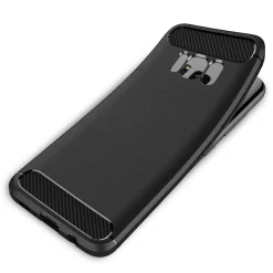 Samsung Galaxy S8 - Carbon Case Hülle, stoßfest