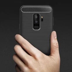Samsung Galaxy S9 - Carbon Case Hülle, stoßfest