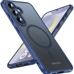 Samsung Galaxy S24 - Farbige MagSafe Hülle mit Kameraschutz