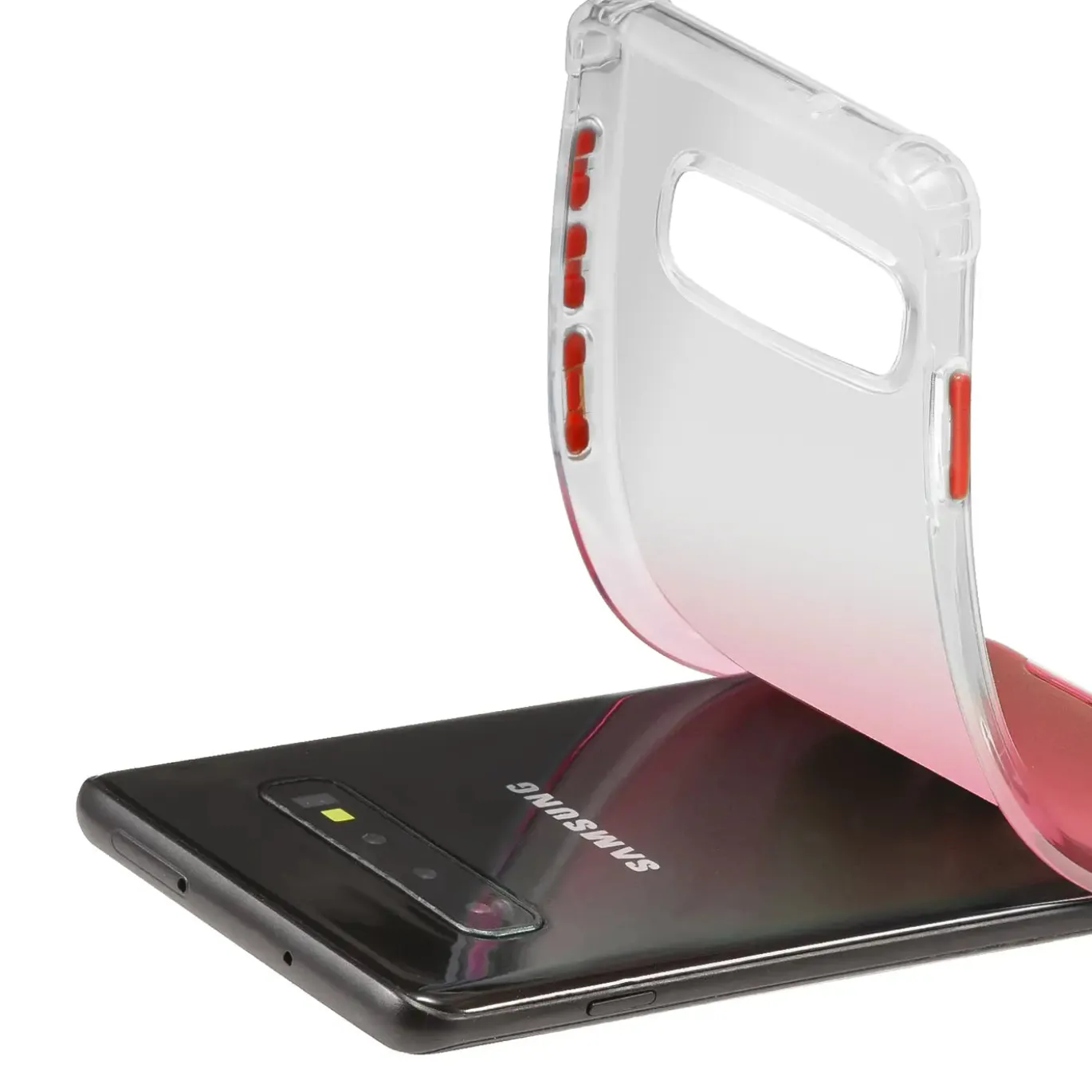 Samsung Galaxy S10 - Farbverlauf Hülle ultra dünn