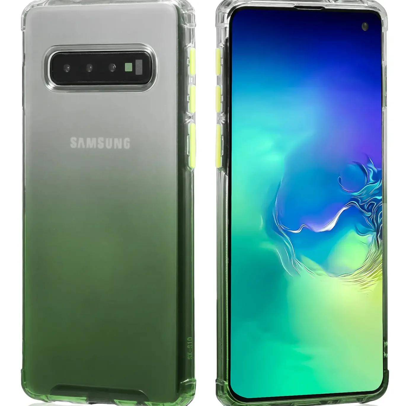 Samsung Galaxy S10 - Farbverlauf Hülle ultra dünn