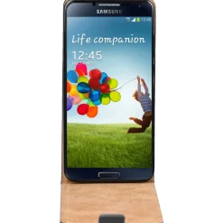 Samsung Galaxy S4 - Flip Hülle, horizontal klappbar