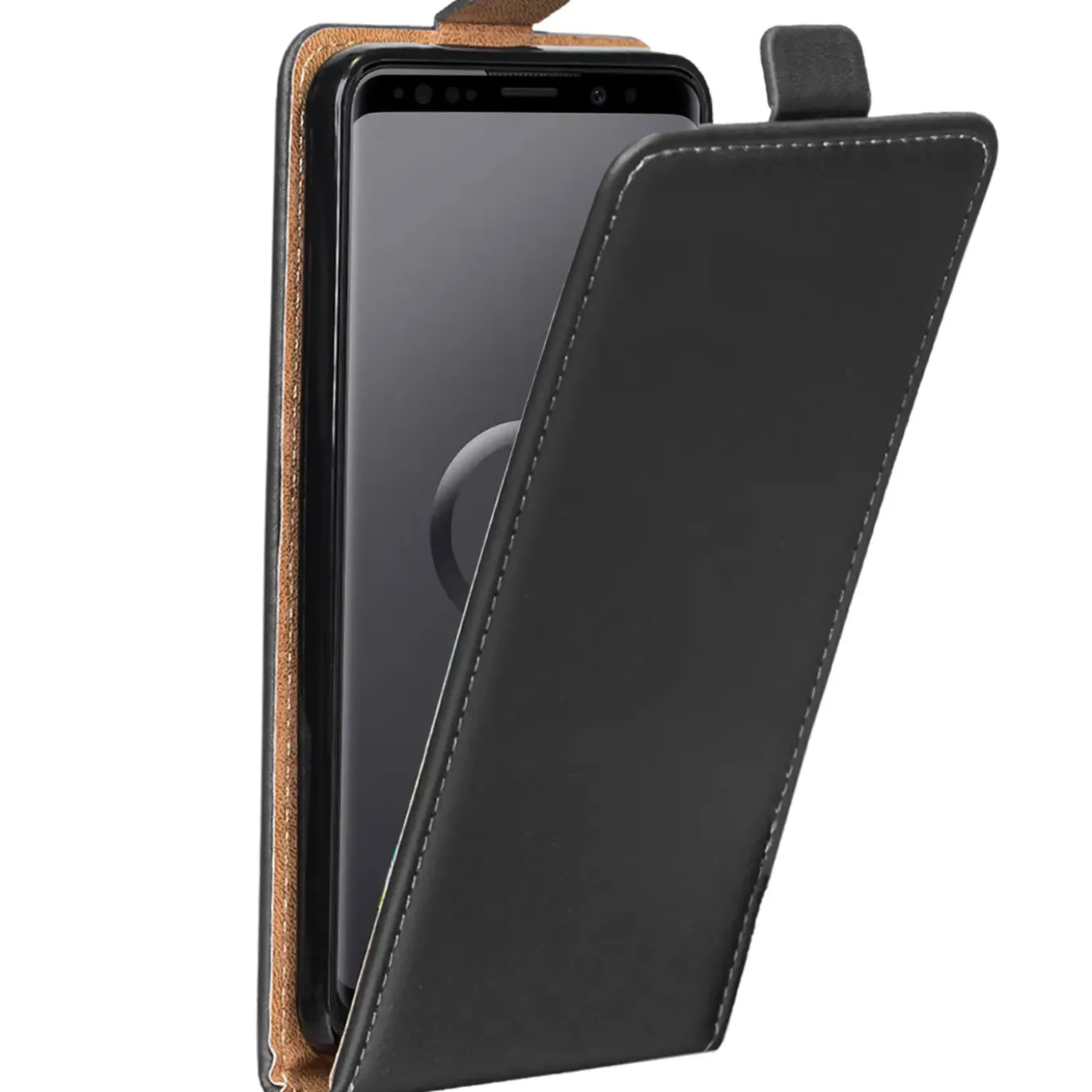 Samsung Galaxy S9 - Flip Hülle, horizontal klappbar