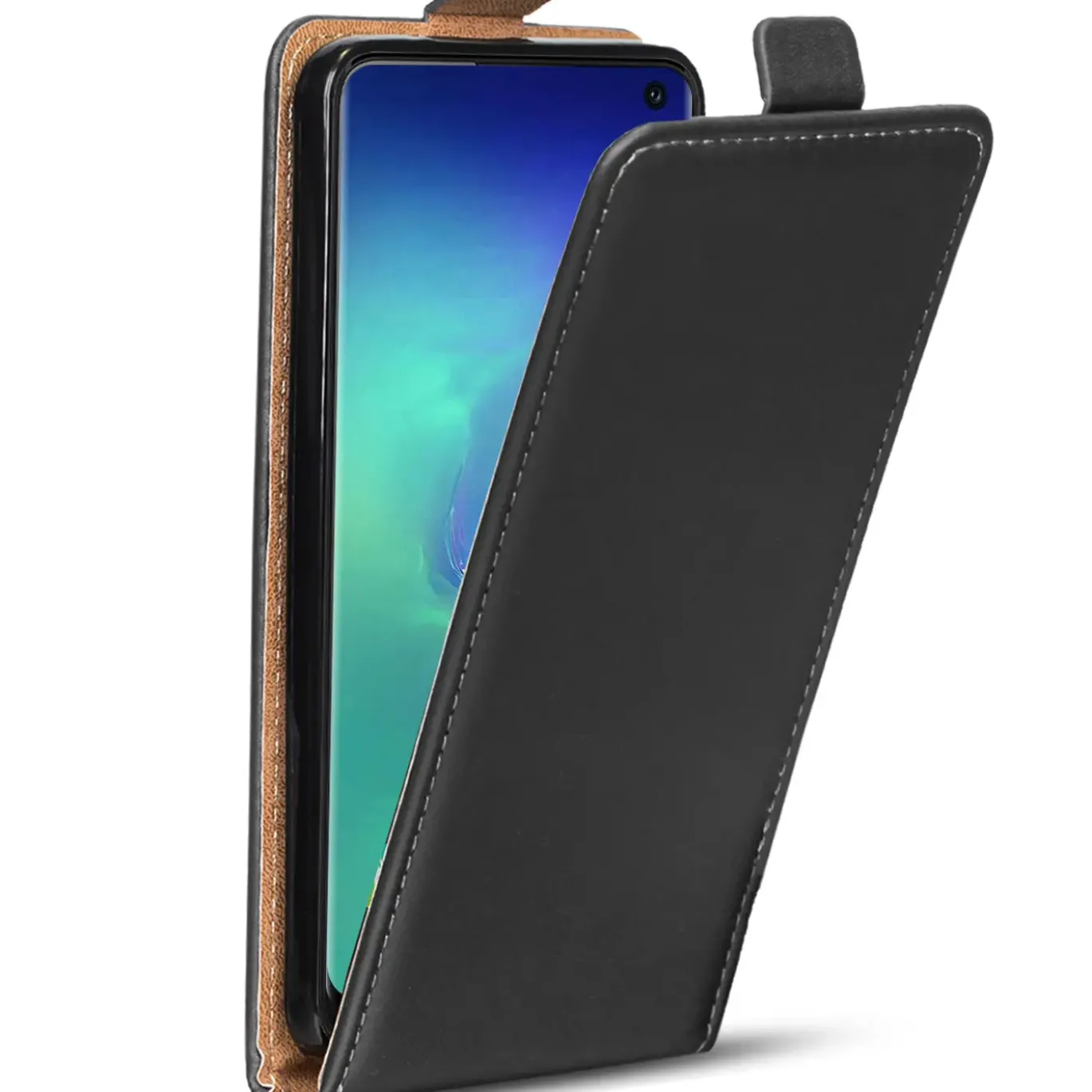 Samsung Galaxy S10 - Flip Hülle, horizontal klappbar
