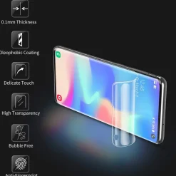 Samsung Galaxy S21 - Fullscreen TPU Displayschutzfolie
