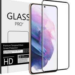 Samsung Galaxy S21 - Fullscreen 9H Panzerglas Displayglas