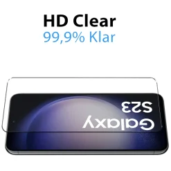 Samsung Galaxy S23 - 9H Displayschutzfolie 2x Display & Kamera