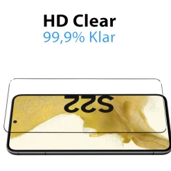 Samsung Galaxy S22 - 9H Displayschutzfolie 2x Display & Kamera