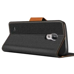 Samsung Galaxy S4 - Jeanslook Klapphülle mit Kartenfach