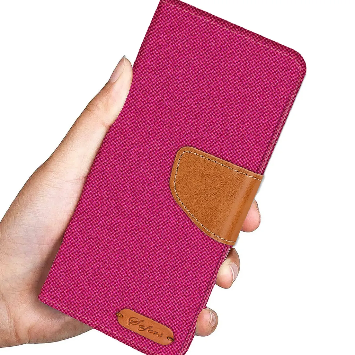 Samsung Galaxy S9 - Jeanslook Klapphülle mit Kartenfach
