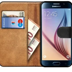 Samsung Galaxy S6 - Klapphülle mit Kartenfächern