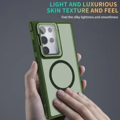 Samsung Galaxy S24 - MagSafe Hülle mit Glas & Schutzfunktion