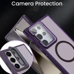 Samsung Galaxy S24 - MagSafe Hülle mit Glas & Schutzfunktion