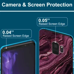 Samsung Galaxy S9 - Marmor & Sand Design Hülle