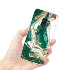 Samsung Galaxy S9 - Marmor & Sand Design Hülle
