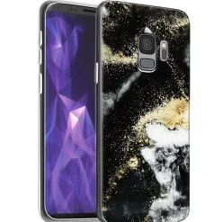 Samsung Galaxy S9 - Marmor & Sand Design Hülle
