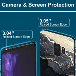 Samsung Galaxy S9 - Marmor & Sand Design Hülle