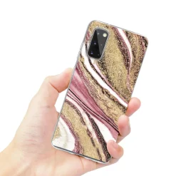 Samsung Galaxy S20 - Marmor & Sand Design Hülle