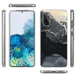 Samsung Galaxy S20 - Marmor & Sand Design Hülle