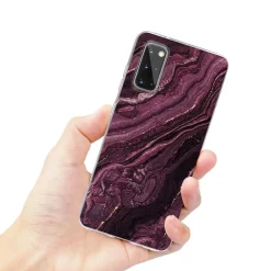 Samsung Galaxy S20 - Marmor & Sand Design Hülle