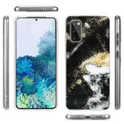 Samsung Galaxy S20 - Marmor & Sand Design Hülle