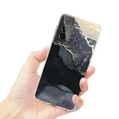 Samsung Galaxy S21 - Marmor & Sand Design Hülle