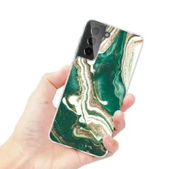 Samsung Galaxy S21 - Marmor & Sand Design Hülle