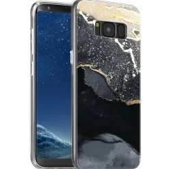 Samsung Galaxy S8 - Marmor & Sand Design Hülle