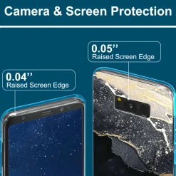Samsung Galaxy S8 - Marmor & Sand Design Hülle