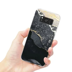 Samsung Galaxy S8 - Marmor & Sand Design Hülle