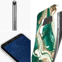 Samsung Galaxy S8 - Marmor & Sand Design Hülle