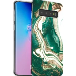 Samsung Galaxy S10 - Marmor & Sand Design Hülle
