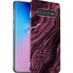 Samsung Galaxy S10 - Marmor & Sand Design Hülle