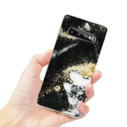 Samsung Galaxy S10 - Marmor & Sand Design Hülle