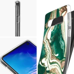 Samsung Galaxy S10 - Marmor & Sand Design Hülle