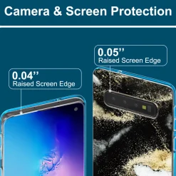 Samsung Galaxy S10 - Marmor & Sand Design Hülle