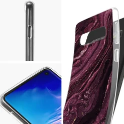 Samsung Galaxy S10 - Marmor & Sand Design Hülle