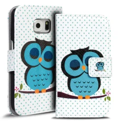 Samsung Galaxy S6 - Motiv Klapphülle mit Kartenfächern & Standfunktion