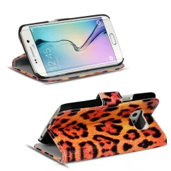 Samsung Galaxy S6 - Motiv Klapphülle mit Kartenfächern & Standfunktion